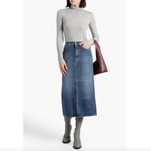 Toteme Denim Midi Skirt